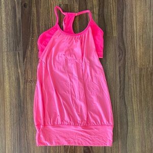 Lululemon Hot Pink Sports Bra Tank